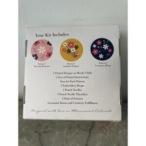 Sealed / Unopened Punch Needle Kit - Beginner Adults Embroidery Kit